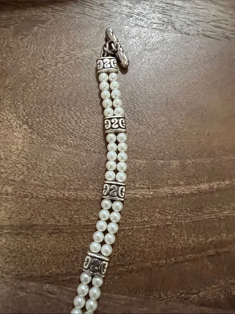 Brighton white bead